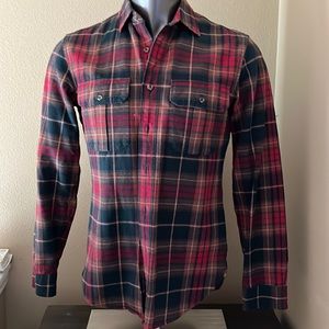 J crew mens work shirt size small